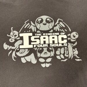 The Binding of Isaac Four Souls T Shirt Men Large Black Limited Edition Graphic